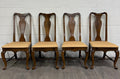Vintage Ethan Allen Classic Manor Splat Back Dining Chairs 15-6001 - Set of 4