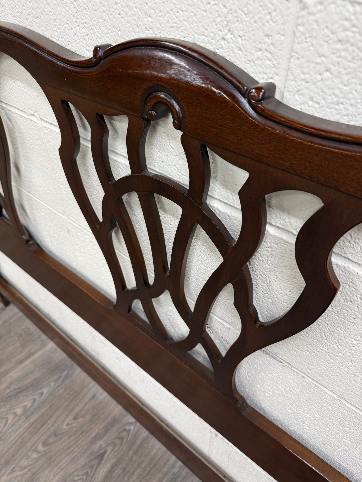Vintage Queen Size Drexel Heritage 18th Century Classics Headboard