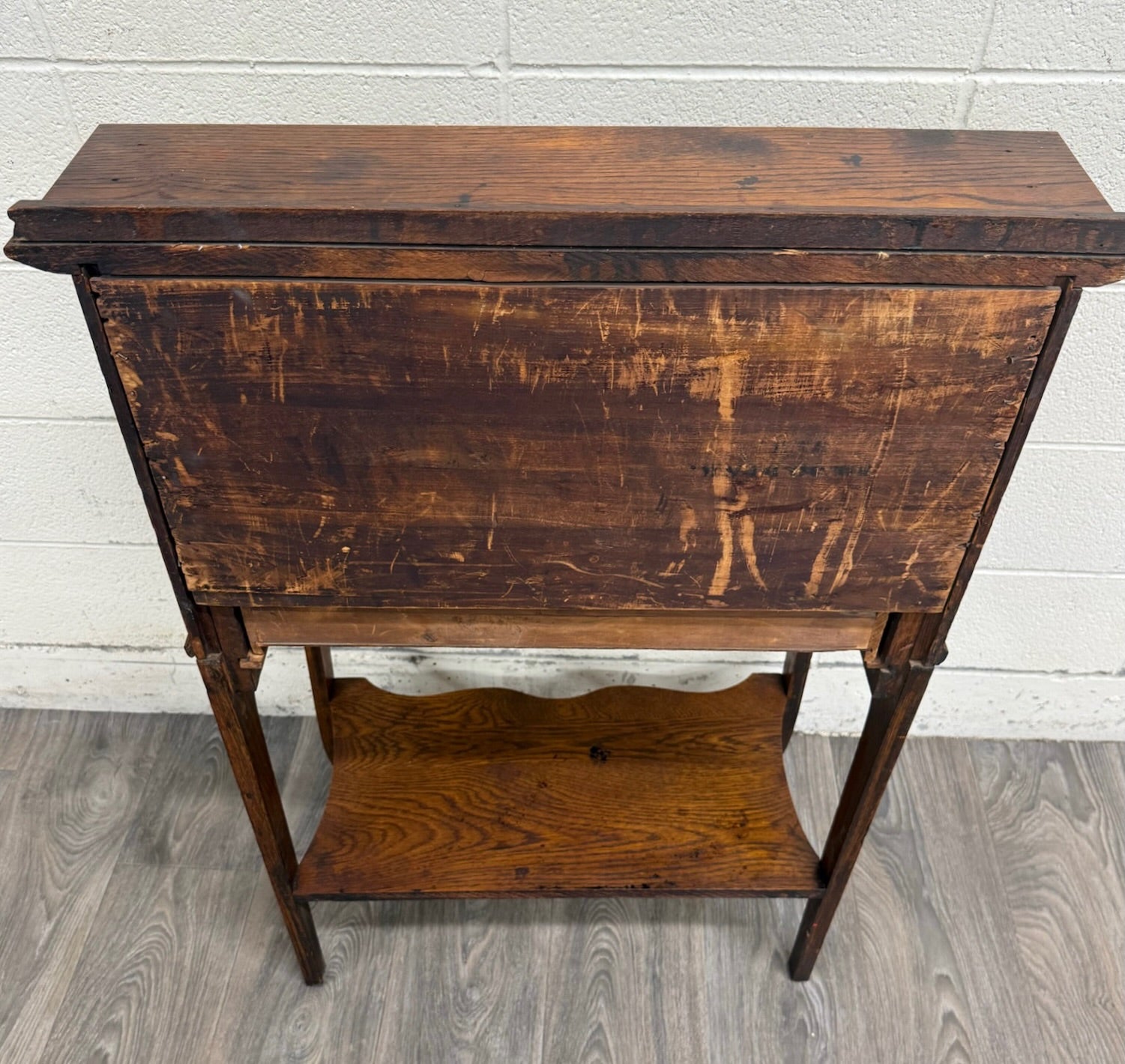 Antique French Louis XVI Style Secretary Desk Drop Front Desk