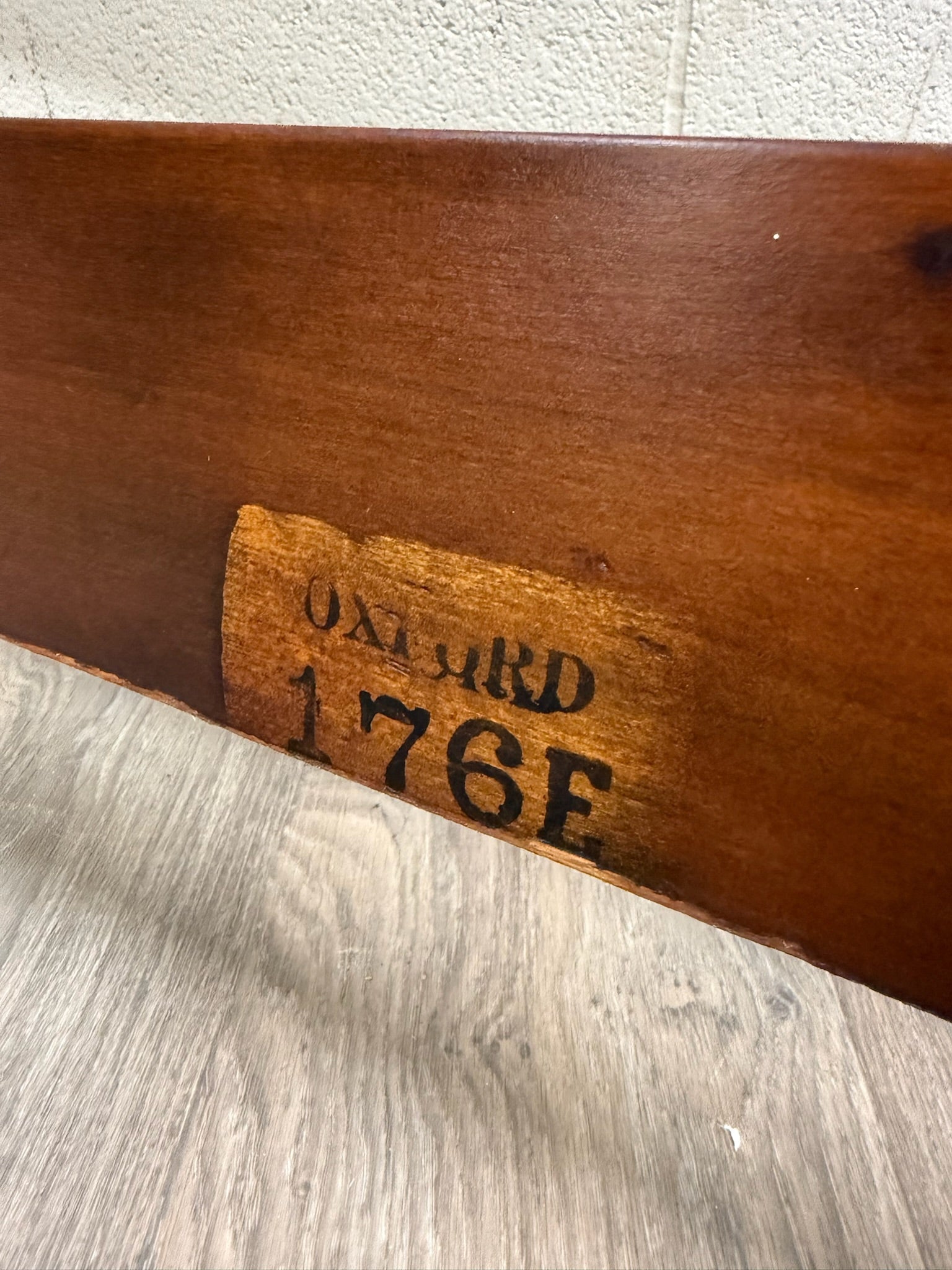 Vintage Full Size Kindel Grand Rapids Oxford 176E Chippendale Style Bed