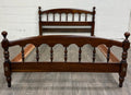 Vintage Full Size Colonial Revival Spindle Bed