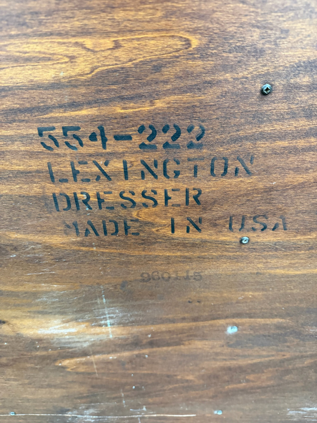 Vintage Lexington Furniture Palmer Home Collection Dresser 554-22
