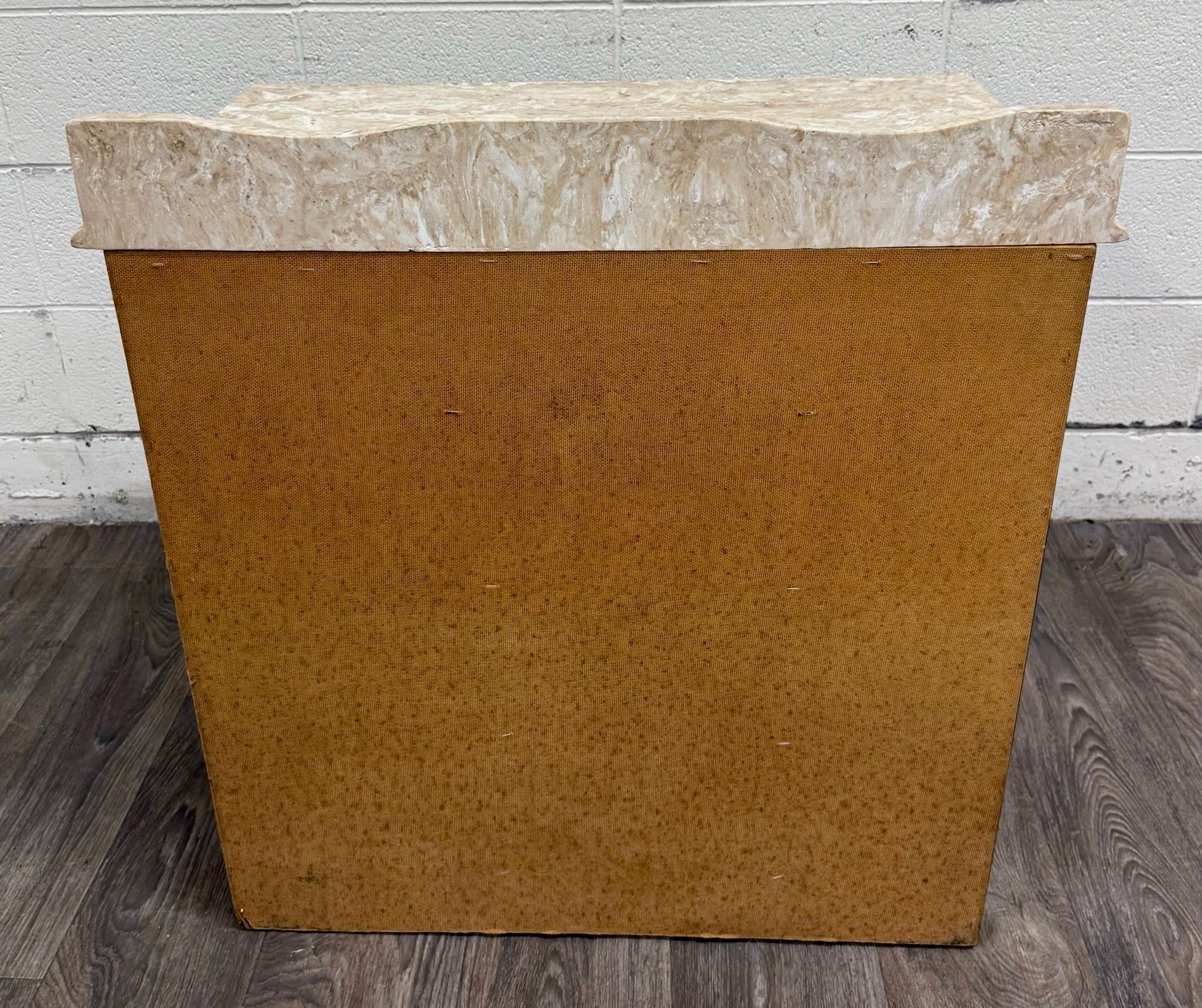 Antique Victorian Walnut Marble Top Washstand
