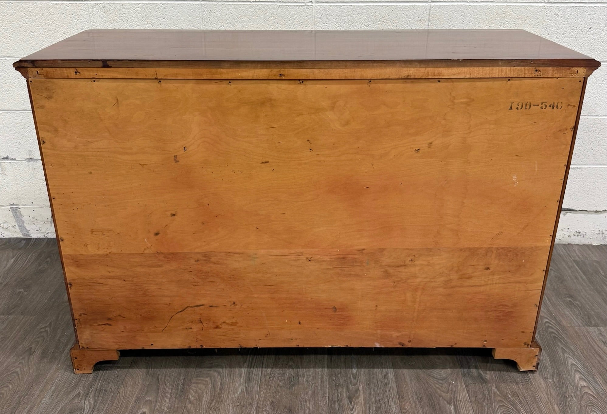 Vintage American Traditional or Country Style Mahogany Buffet Sideboard