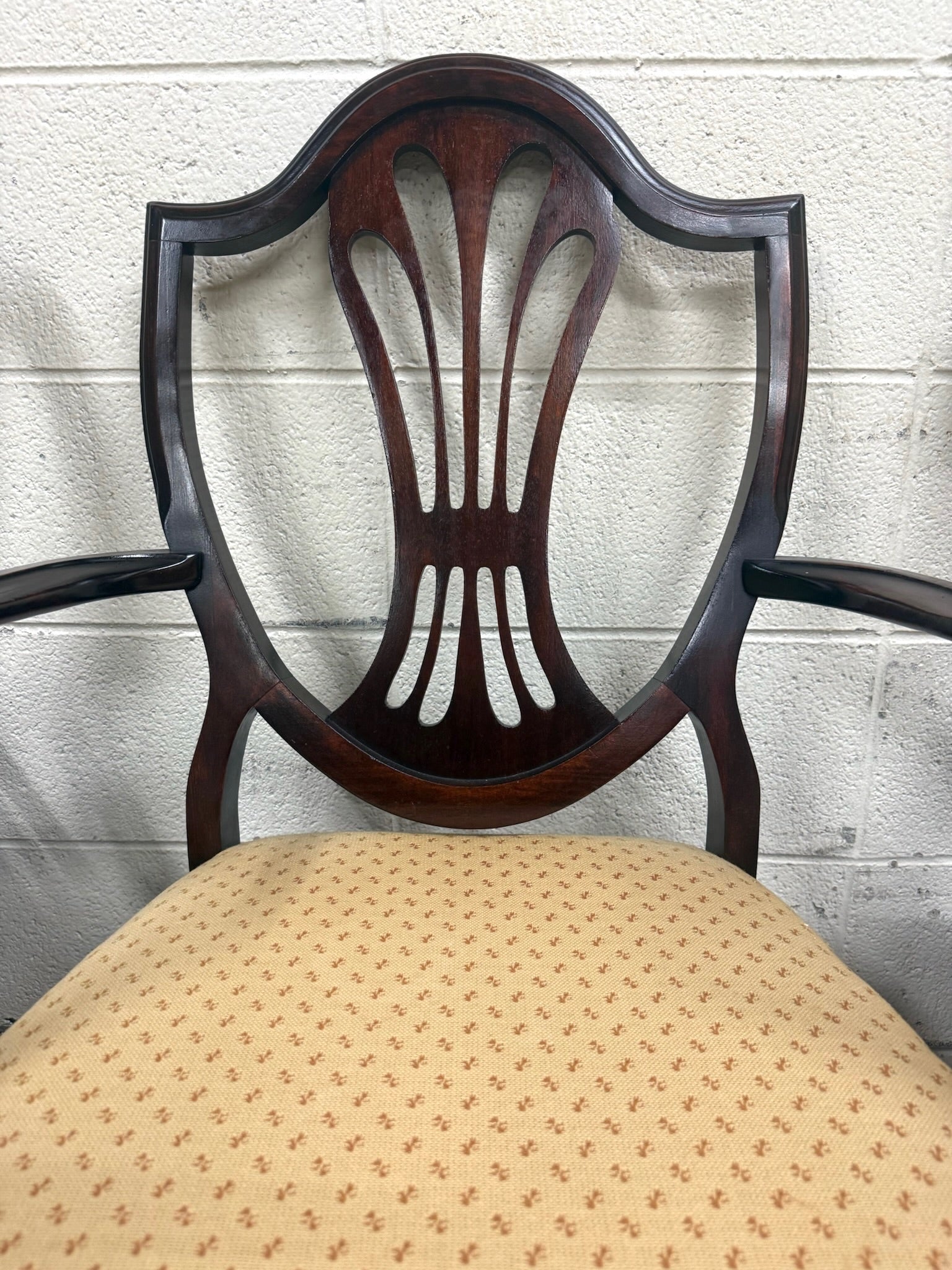 Antique Hepplewhite Duncan Phyfe Style Mahogany Dining Chairs - Set of 6