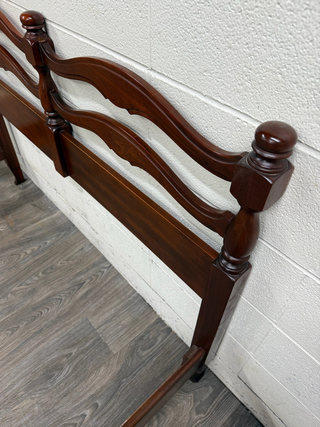 Vintage Full Size French Provincial French Country Style Bed