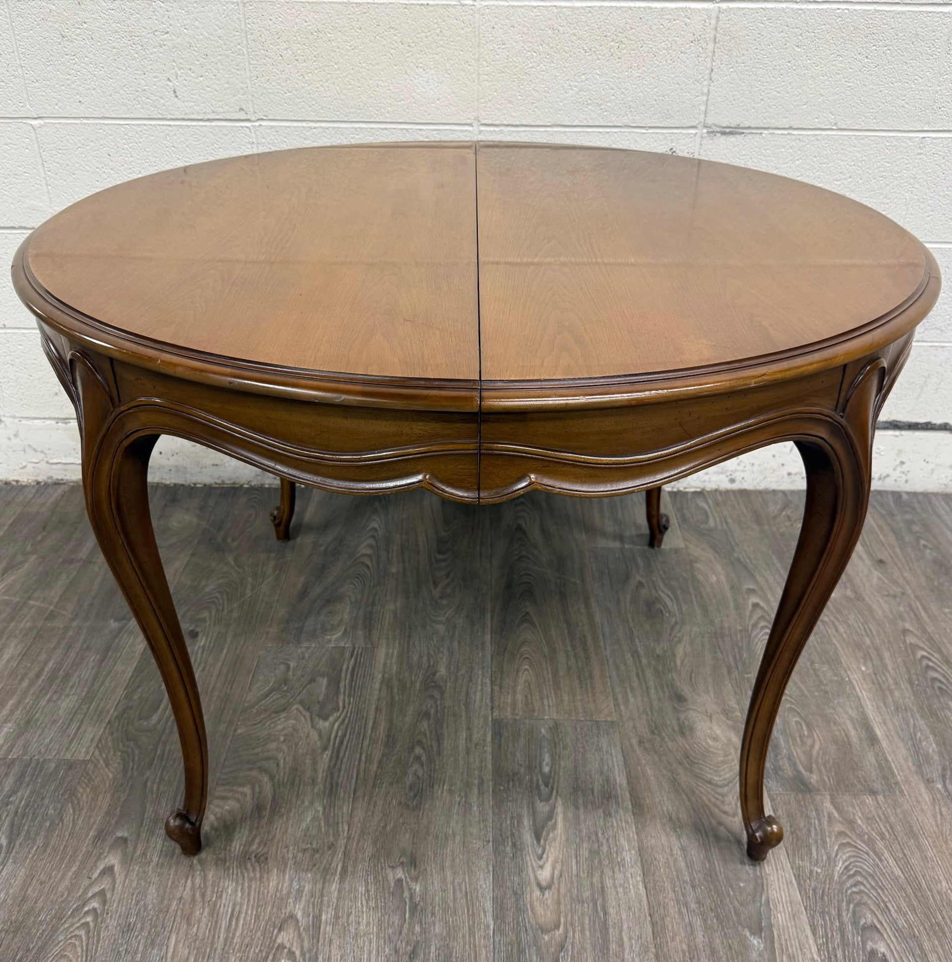 Vintage Drexel Basque Provincial Collection French Louis XV Style Dining Table