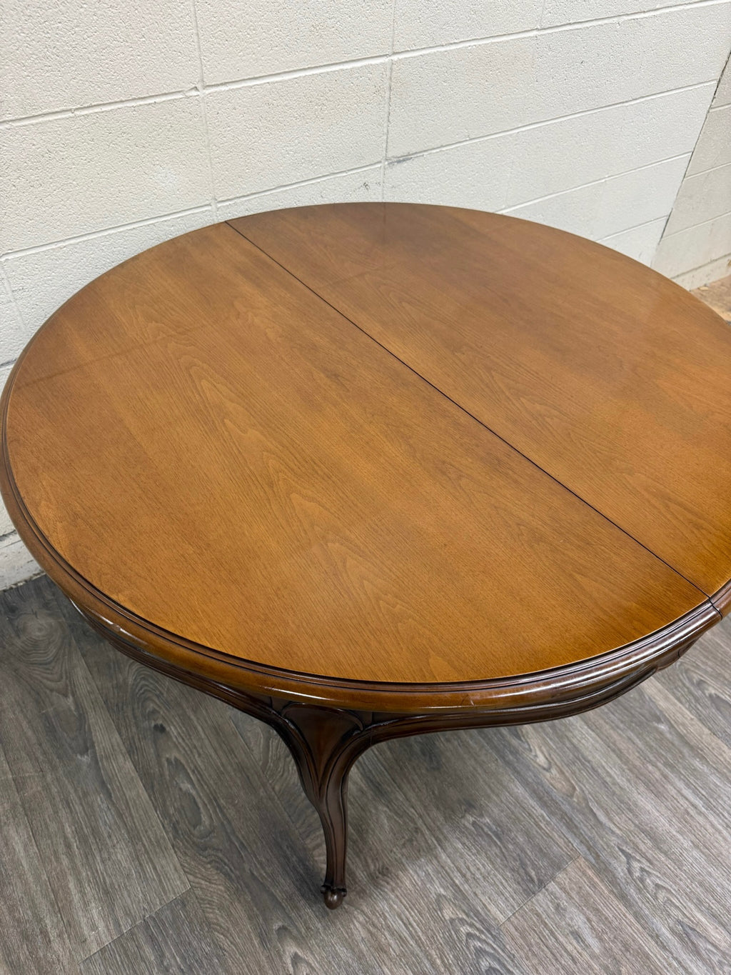 Vintage Drexel Basque Provincial Collection French Louis XV Style Dining Table