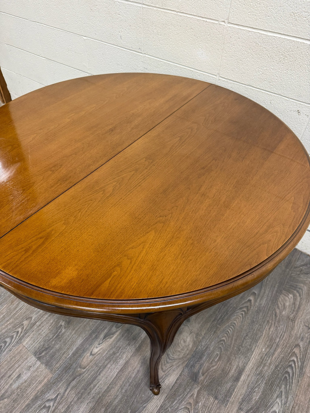Vintage Drexel Basque Provincial Collection French Louis XV Style Dining Table