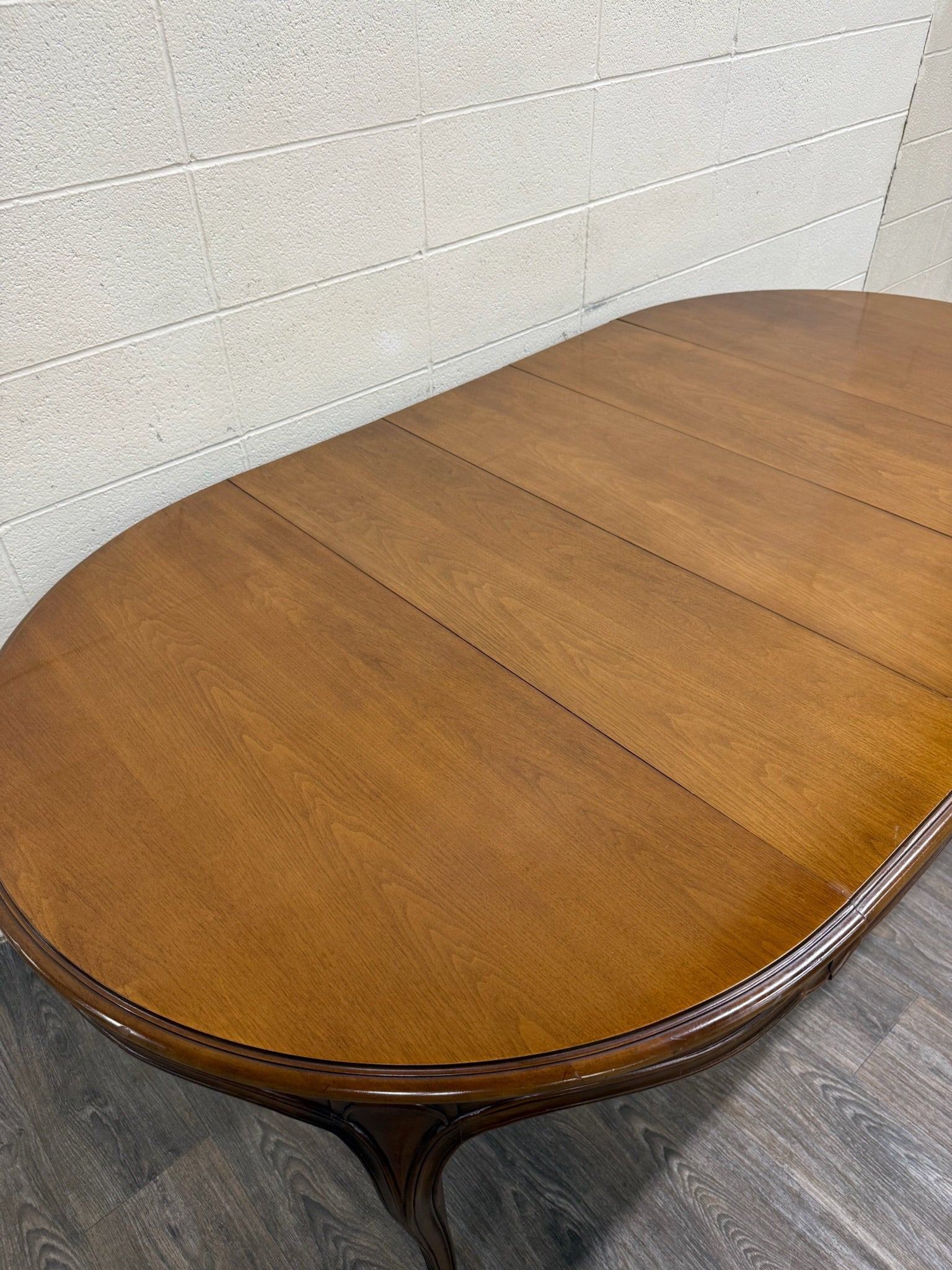 Vintage Drexel Basque Provincial Collection French Louis XV Style Dining Table