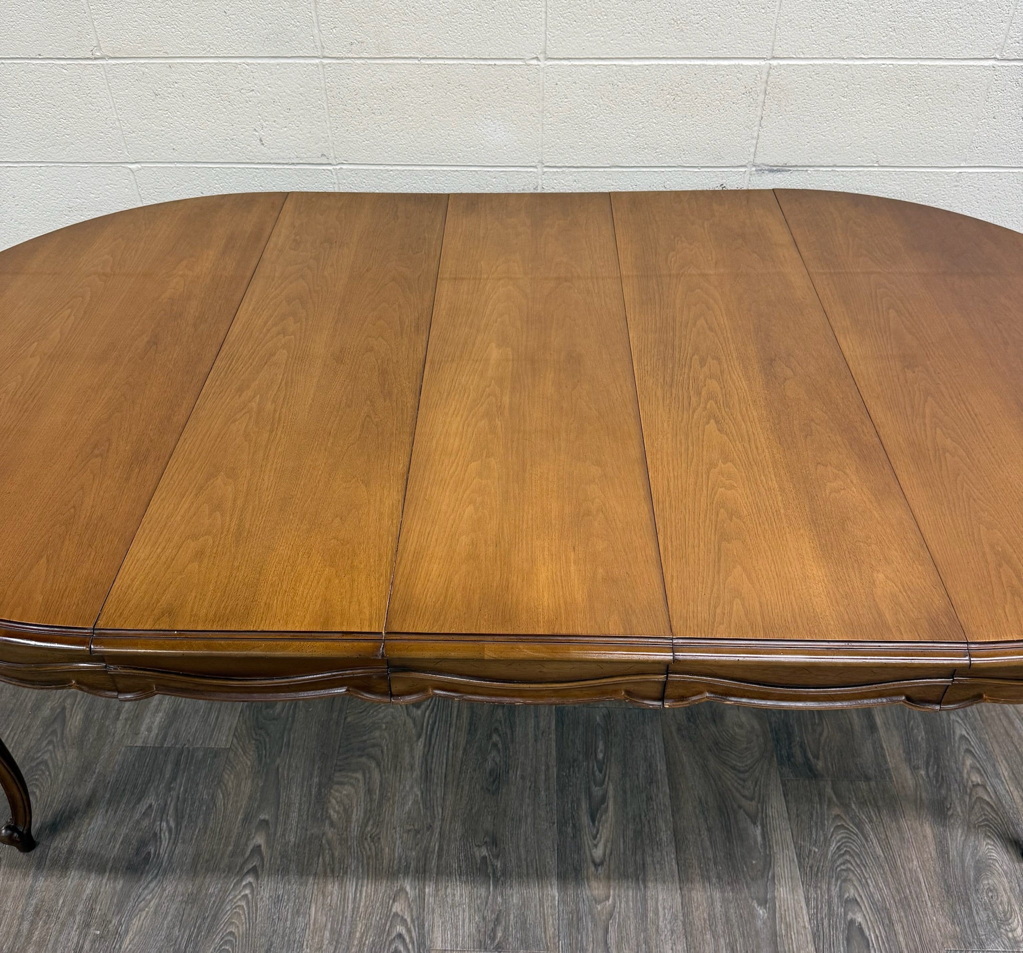Vintage Drexel Basque Provincial Collection French Louis XV Style Dining Table