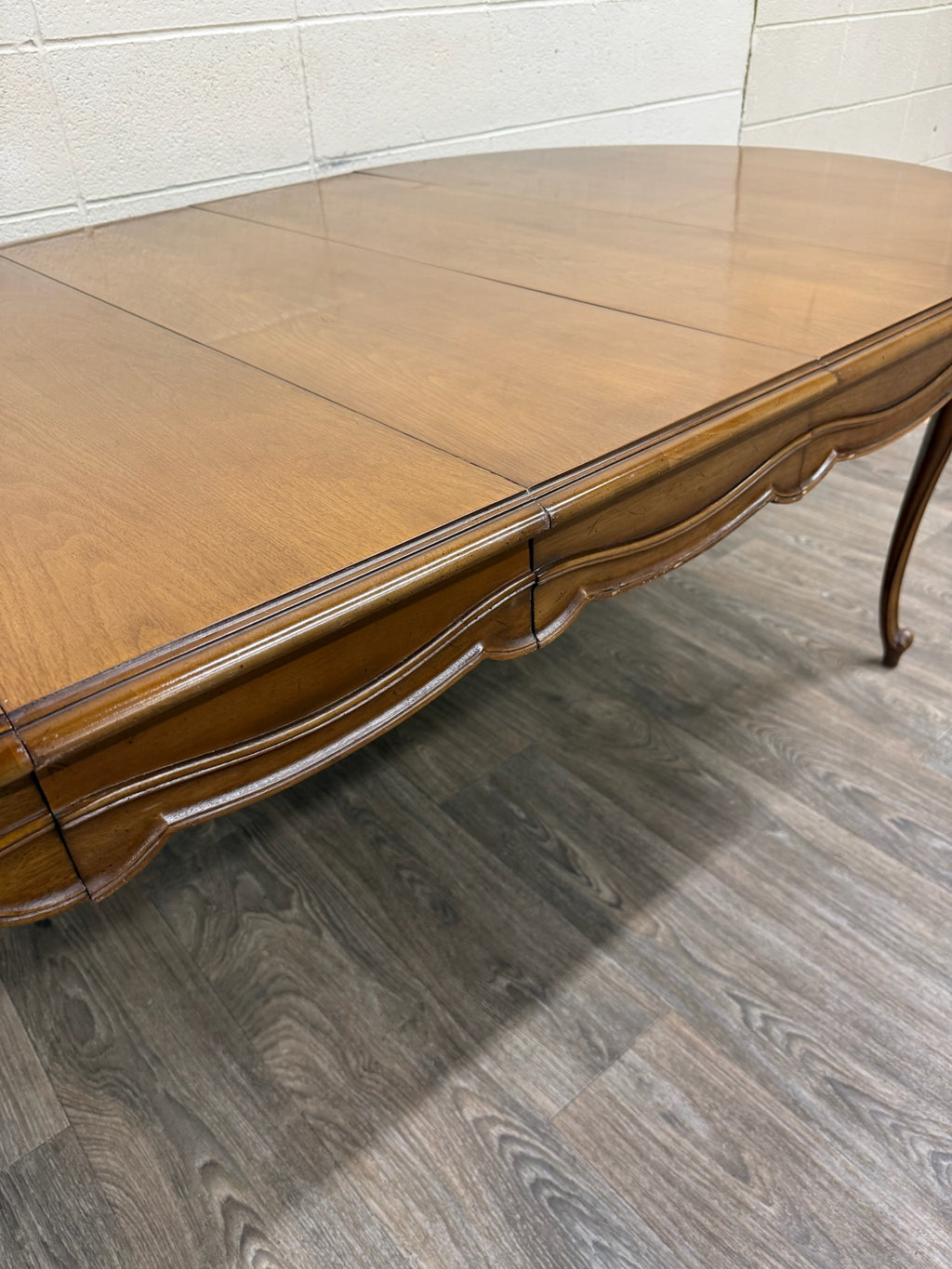 Vintage Drexel Basque Provincial Collection French Louis XV Style Dining Table