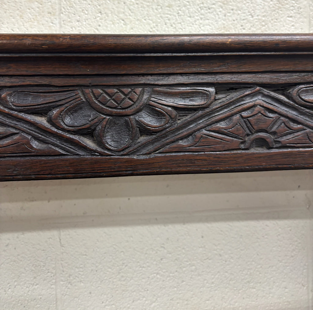 Antique English Oak Pewter Cupboard Welsh Style Dresser
