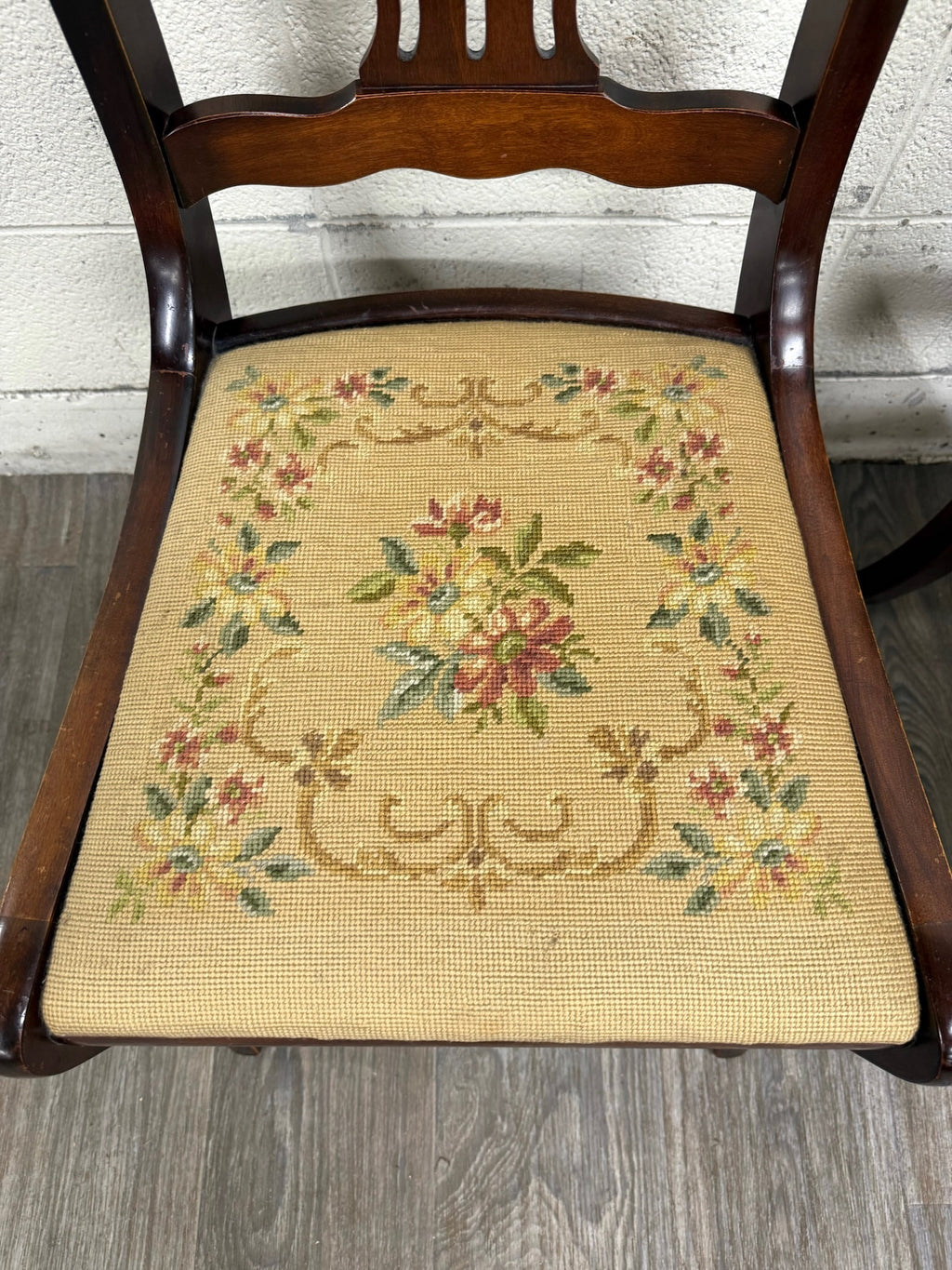 Vintage Associated Factories Duncan Phyfe Regency Style Mahogany Dining Chairs