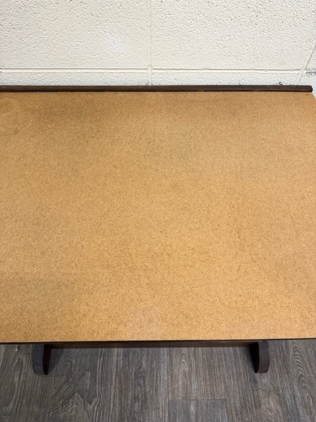 Vintage Adjustable Architect Drafting Table with Storage Compartment