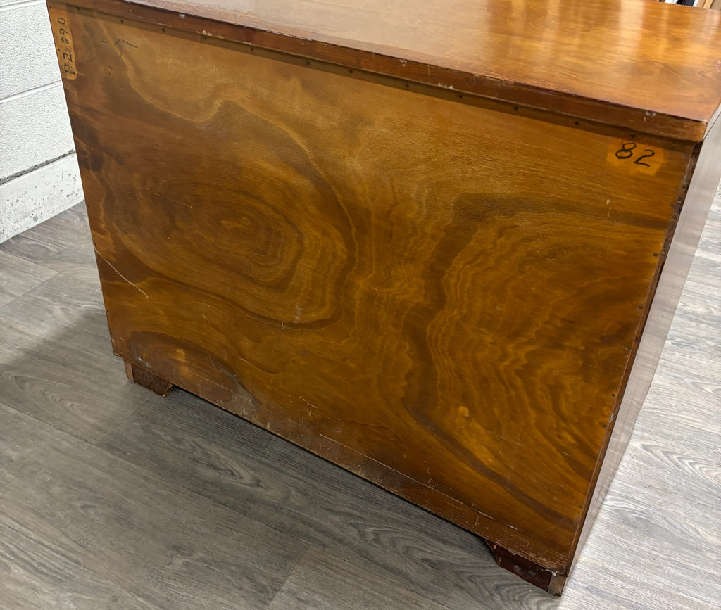 Vintage Johnson Furniture Co 1930s Walnut Chest of Drawers