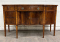 Antique Federal Style Satinwood Inlaid Bowfront Sideboard Server Buffet Credenza