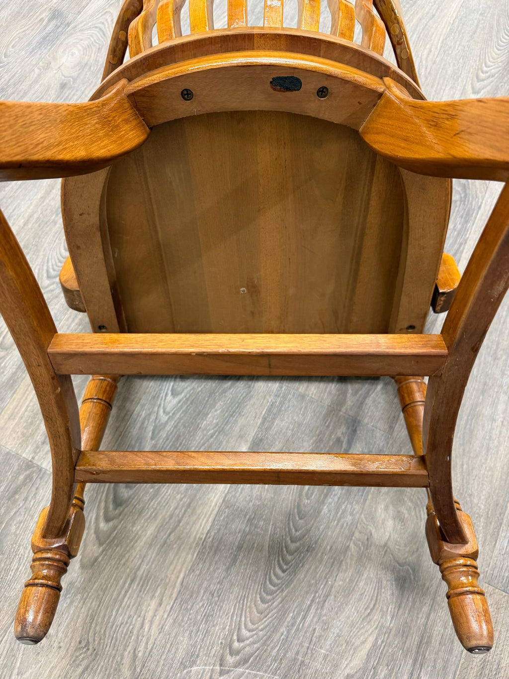 Vintage Colonial Revival Library Lawyer Banker Jury Chairs - Set of 3