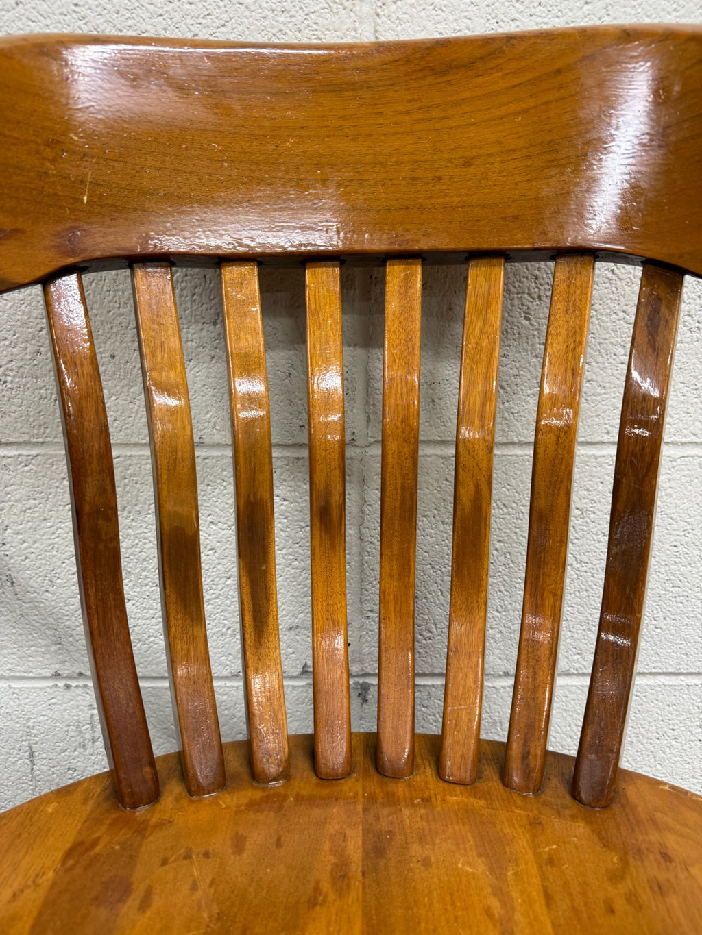 Vintage Colonial Revival Library Lawyer Banker Jury Chairs - Set of 3