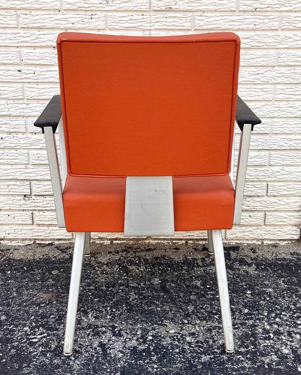 Vintage Mid Century Modern Aluminum Arm Chair by Good Form