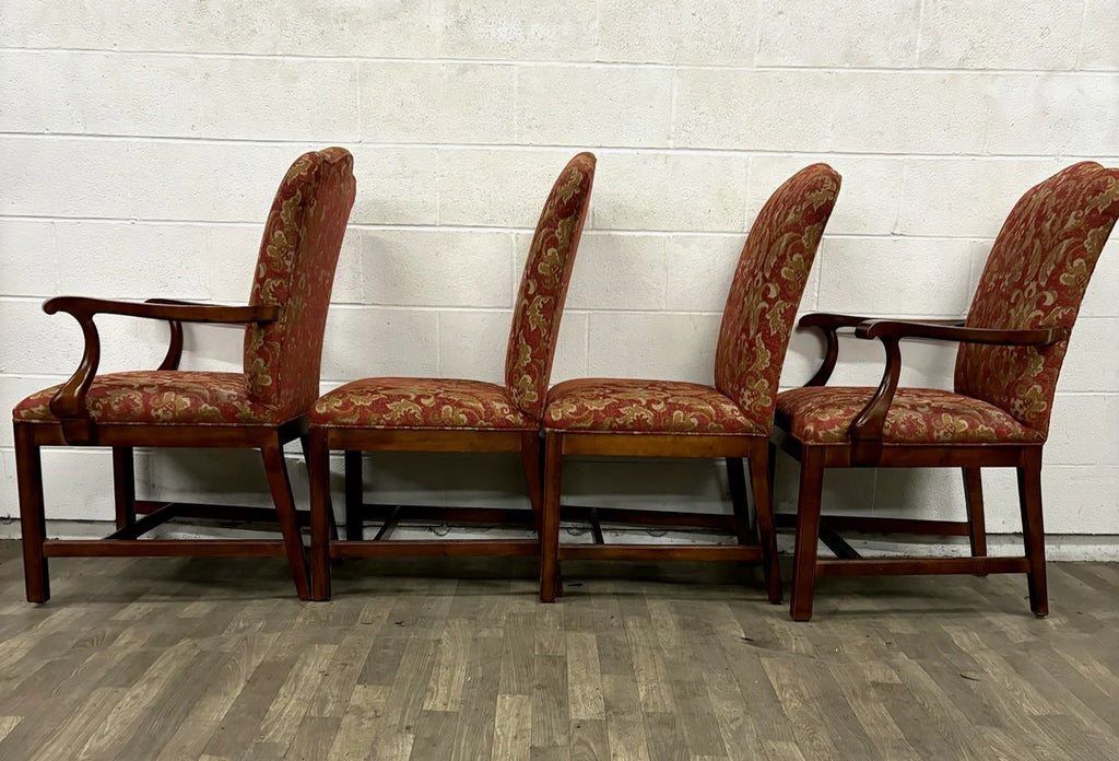 VTG Century Oscar de la Renta Chippendale Martha Washington Style Dining Chairs