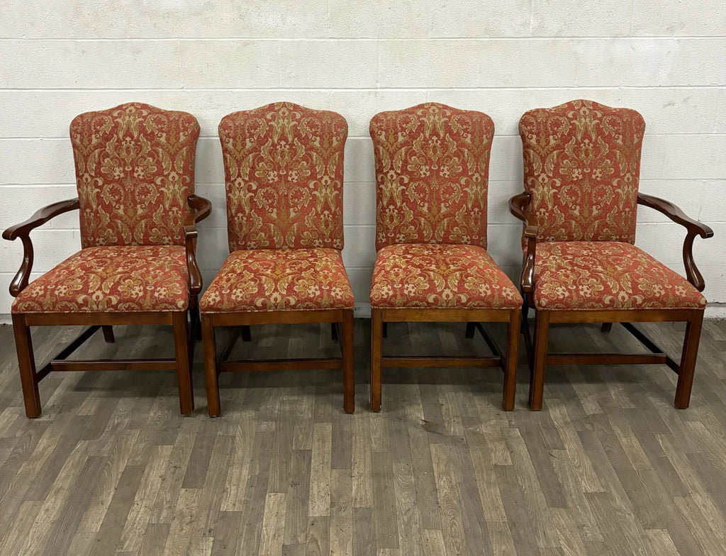 VTG Century Oscar de la Renta Chippendale Martha Washington Style Dining Chairs