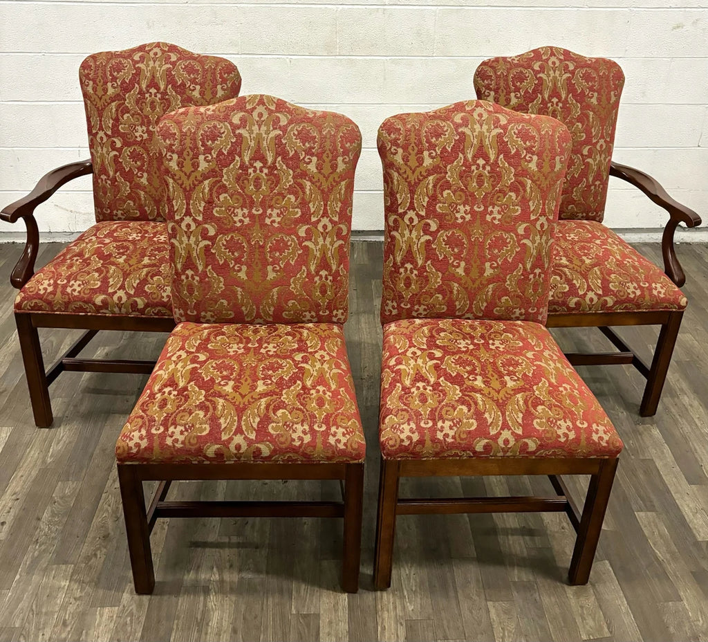 VTG Century Oscar de la Renta Chippendale Martha Washington Style Dining Chairs