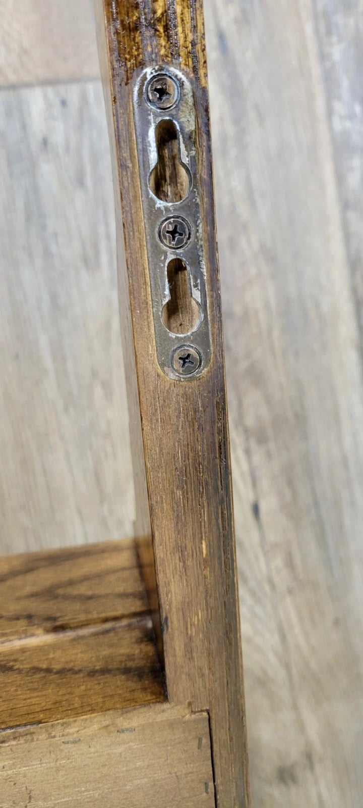 Vintage Victorian Style Oak Wall Shelf Etagere