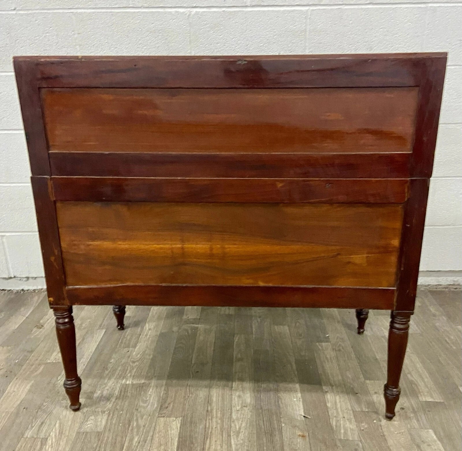 Antique 19th Century Style Unfolding Campaign Box Desk Captain Desk Writing Desk
