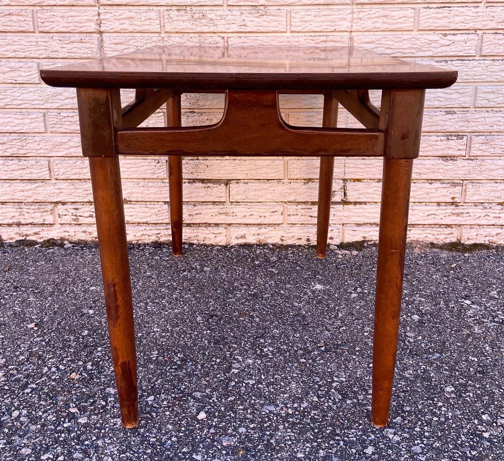 Vintage MCM Small Laminate Coffee End Side Table