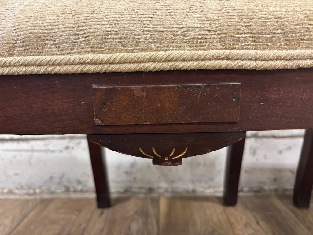 Antique Victorian Eastlake Style Carved Parlor Chairs Side Chairs - Pair