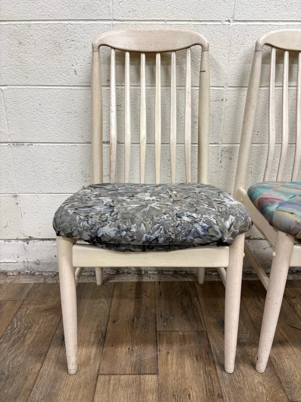 Vintage Danish Mid Century Modern MCM Benny Linden Style Tailback Dining Chairs
