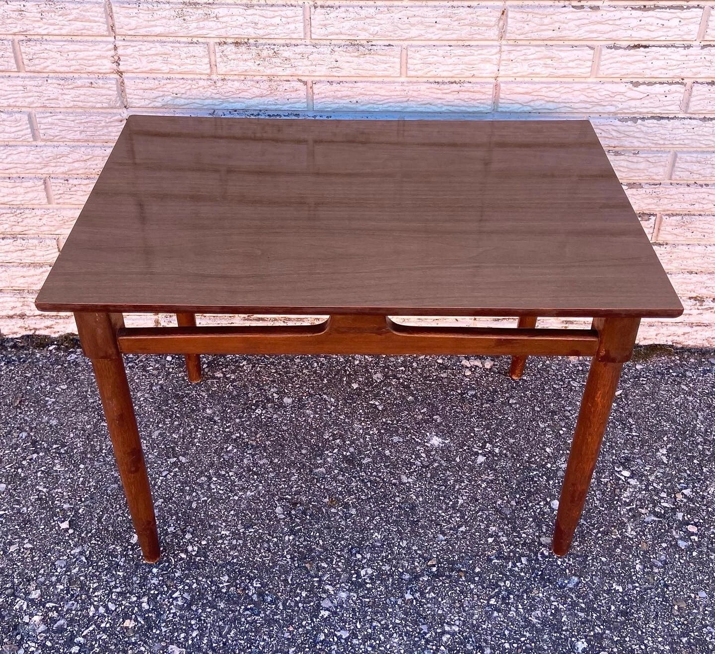 Vintage MCM Small Laminate Coffee End Side Table