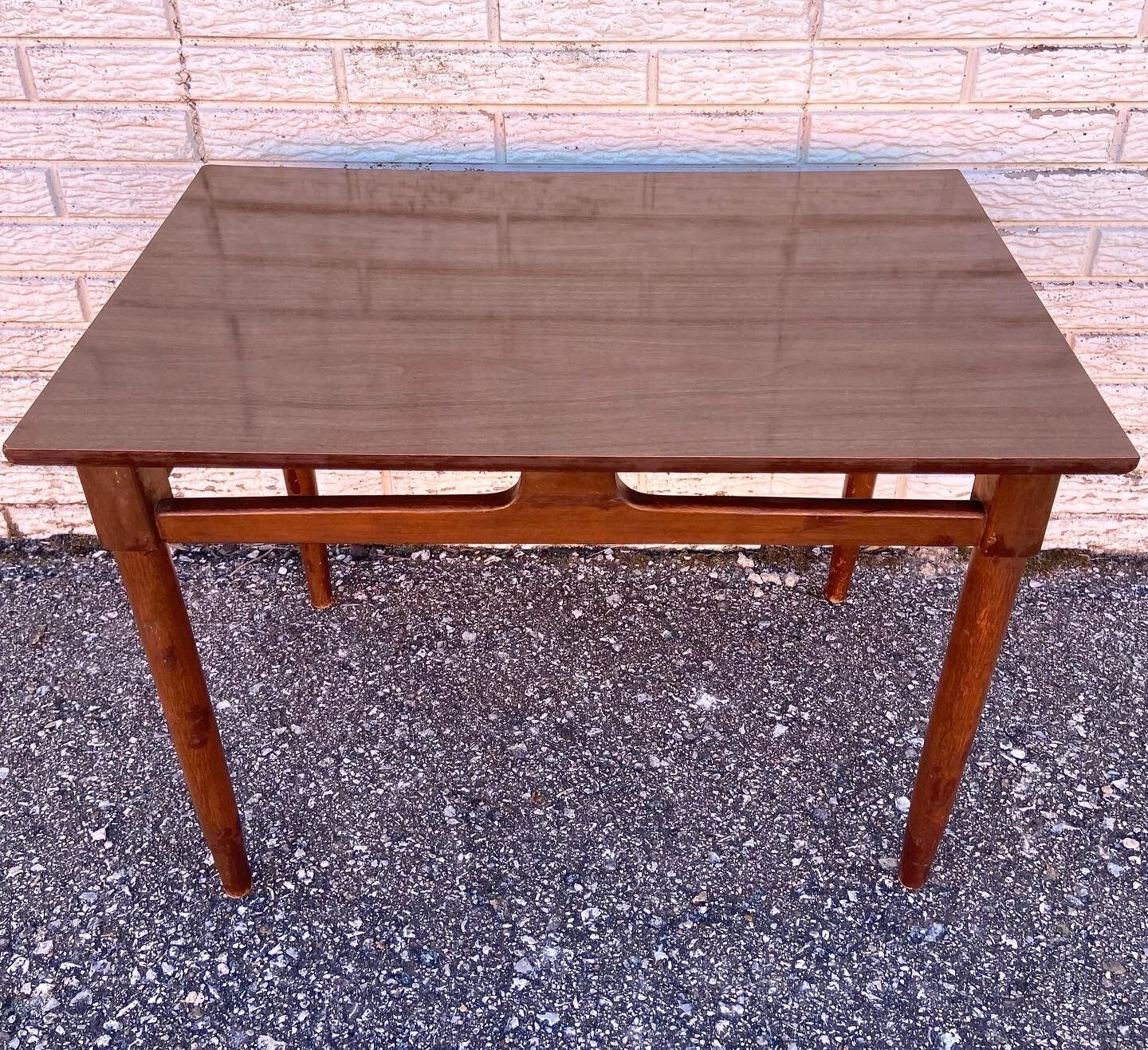 Vintage MCM Small Laminate Coffee End Side Table