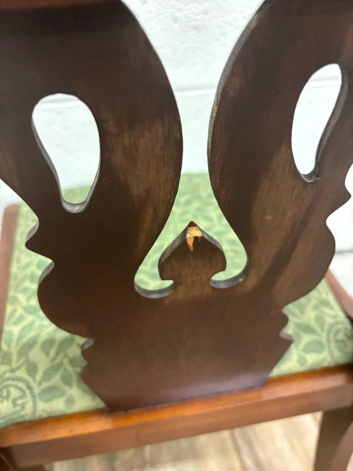 Vintage American Empire Style Mahogany Dining Chairs Accent Chairs