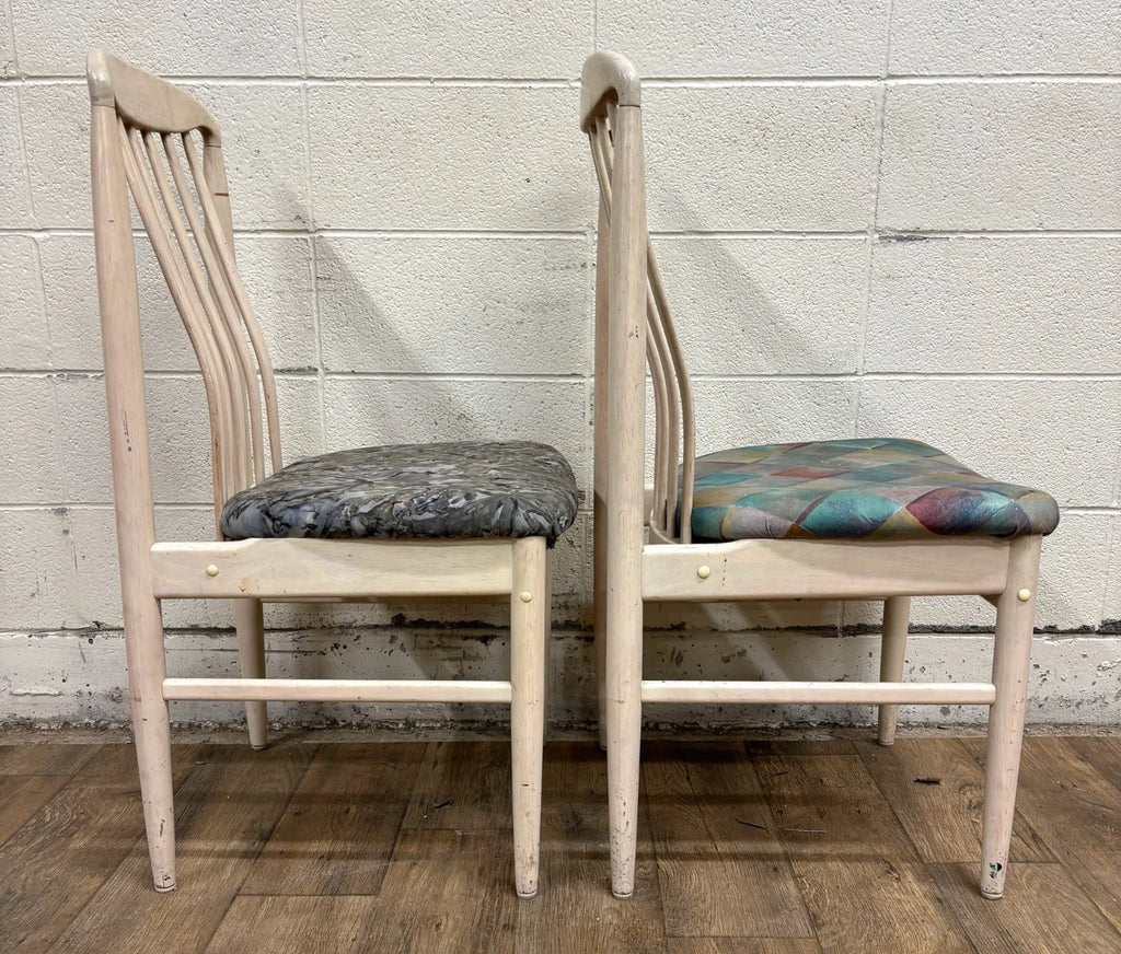 Vintage Danish Mid Century Modern MCM Benny Linden Style Tailback Dining Chairs