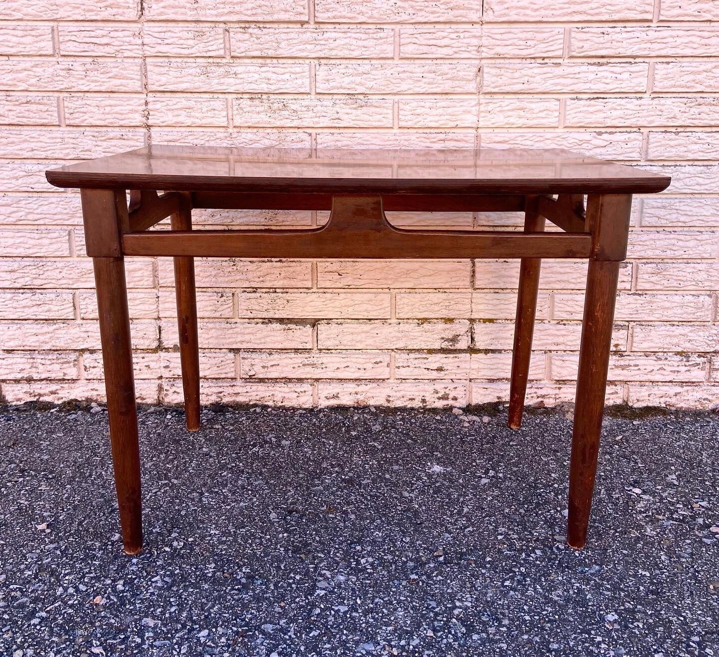 Vintage MCM Small Laminate Coffee End Side Table