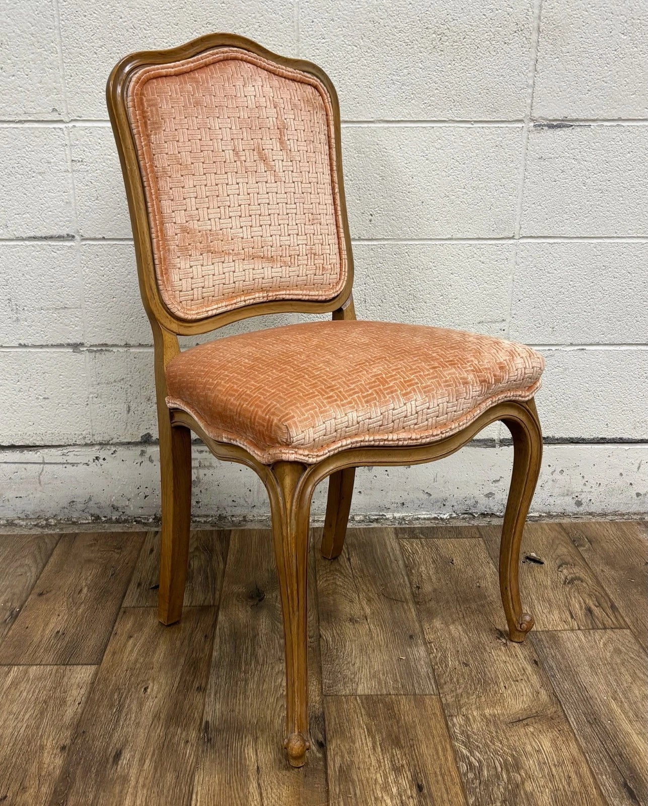 Vintage French Louis XV Regency Style Occasional Chair Fauteuil
