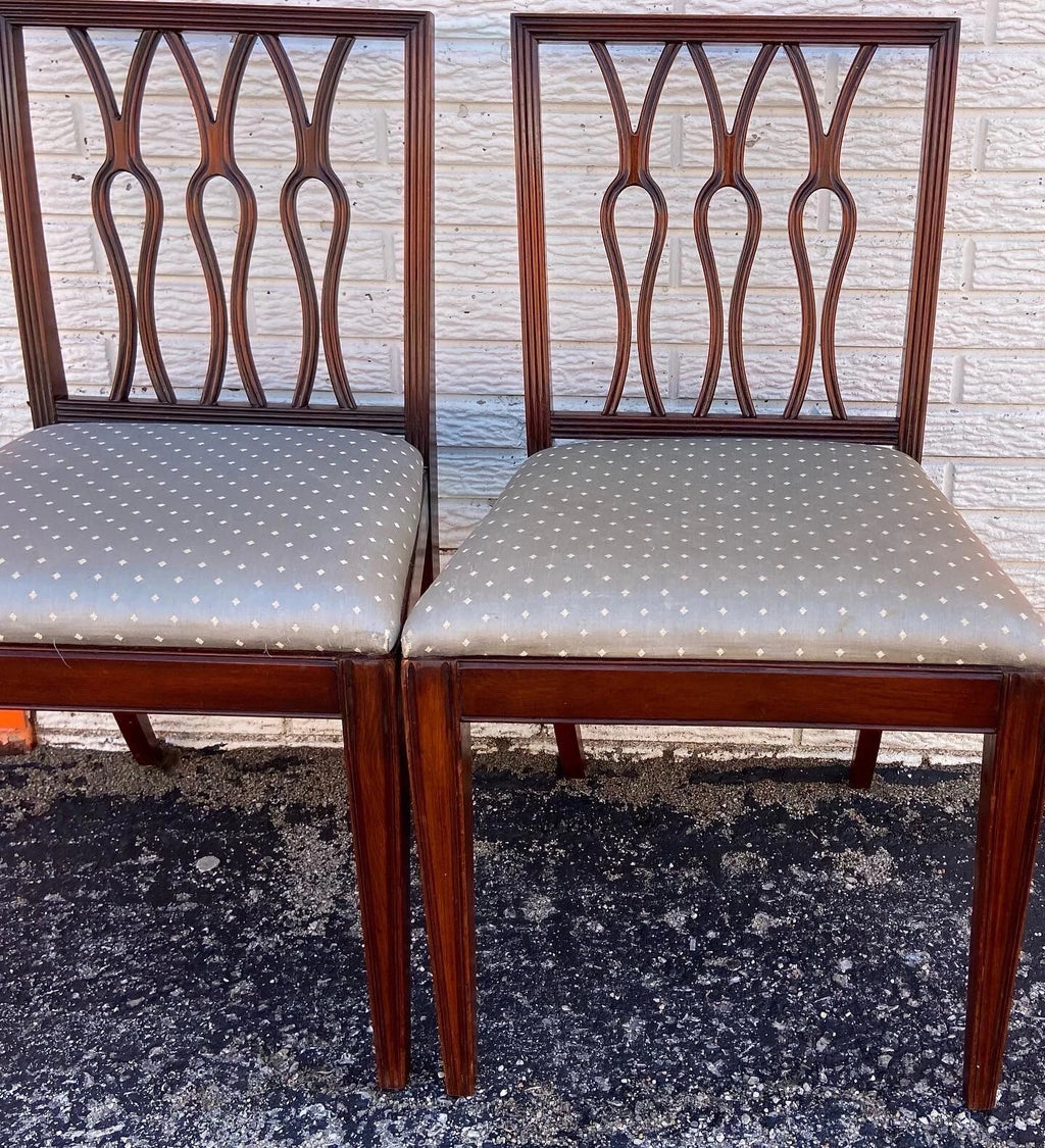 Vintage Lady Emily's Invitation Style Side Chairs