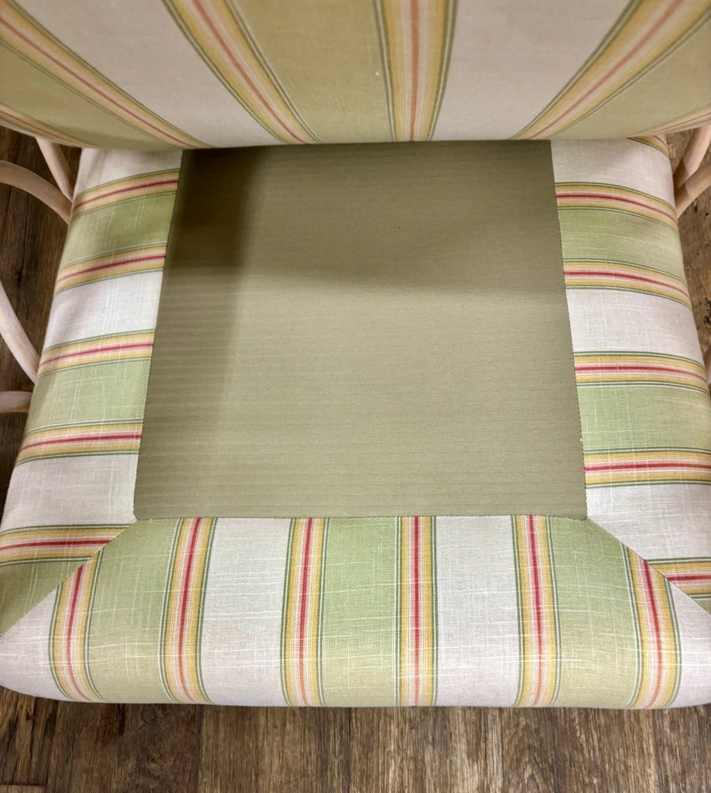 Vintage MCM Style Organic Coastal Rattan Bamboo Chair