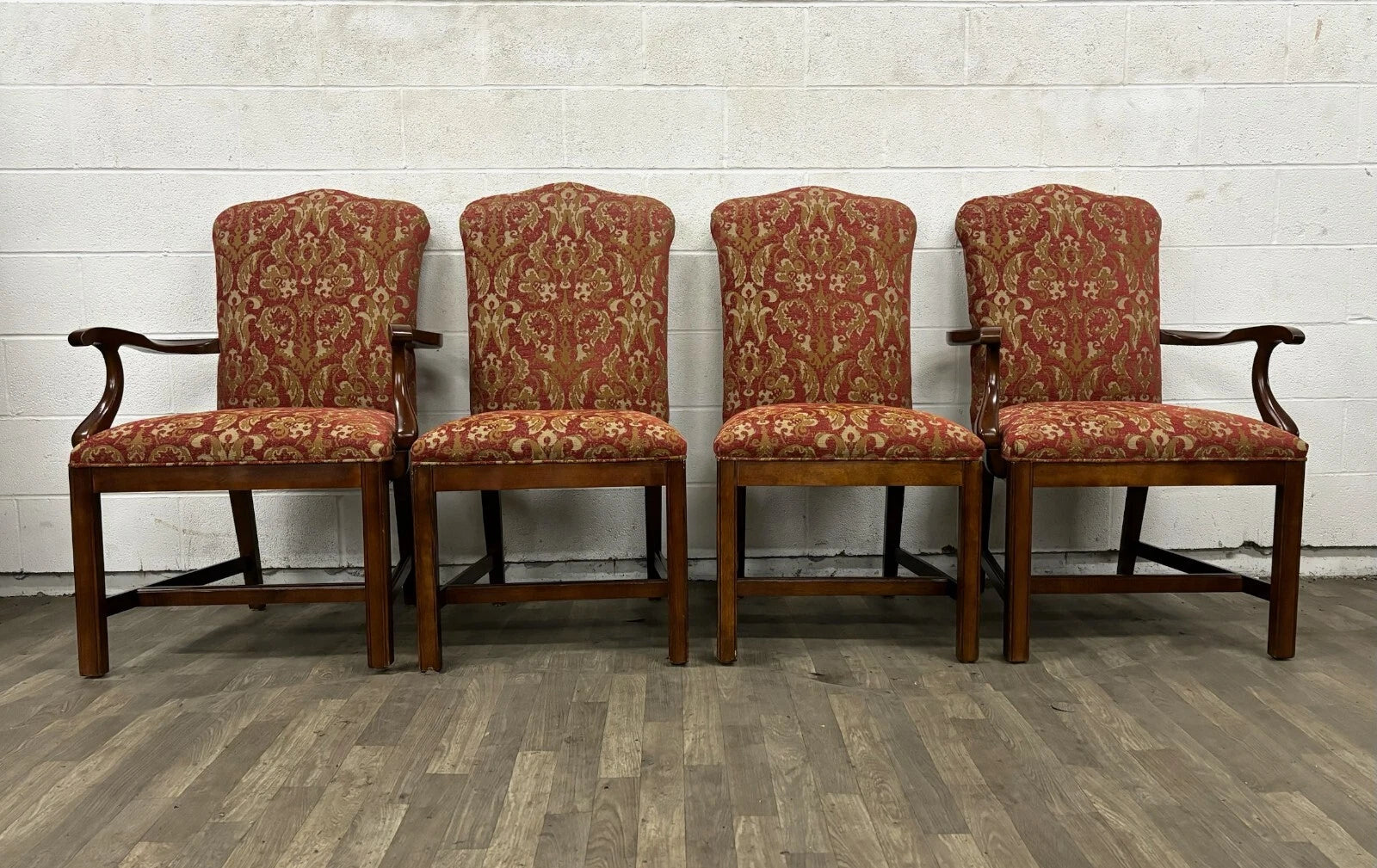 VTG Century Oscar de la Renta Chippendale Martha Washington Style Dining Chairs